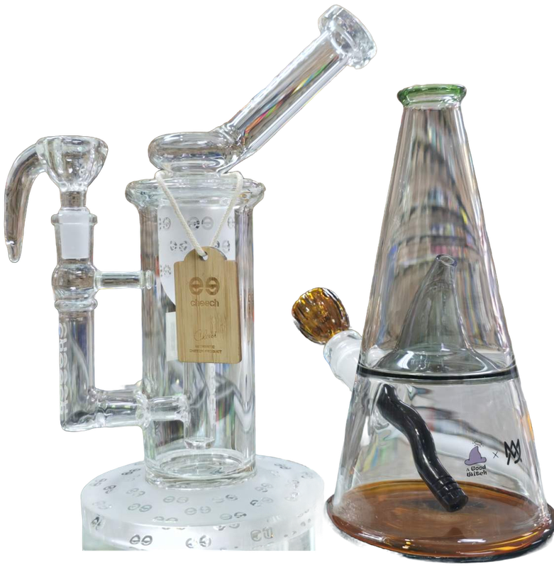 Cheech sidecar rig & MJ Arsenal cone rig